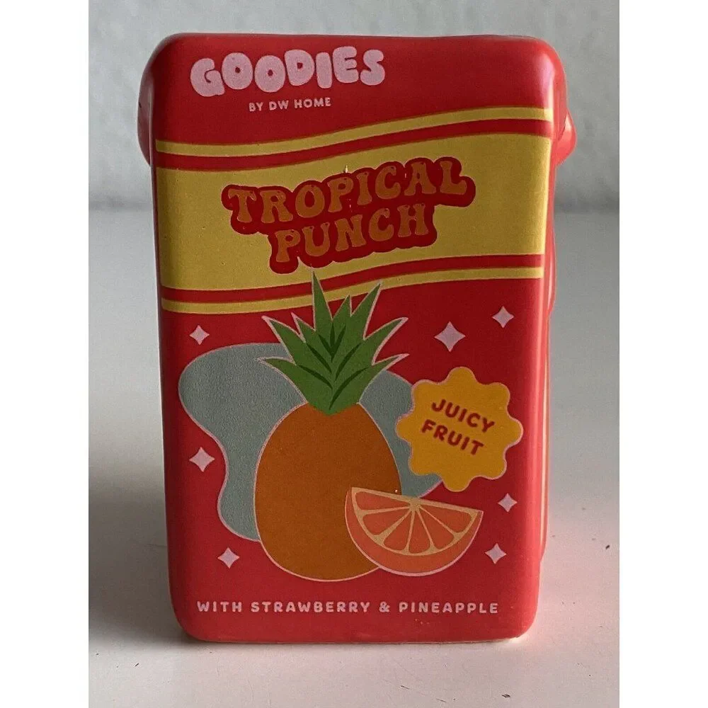 DW Home Goodies Tropical‎ Punch Scented Candle 7 Oz Strawberry Pineapple NEW